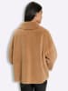 Heine Fellimitat-Jacke in camel