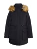Usha Damen Wattierter Parka in Schwarz