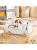 SoBuy Bücherregal in Reinweiß - (W) 33 x (H) 24 x (L) 68 cm