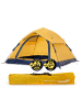 Where Tomorrow leichtes Pop Up Wurfzelt 3 Personen gelb/blau gelb