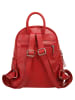 Samantha Look Rucksack echt Leder in rot