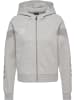 Hummel Hummel Reißverschluss Hoodie Raglanärmel Hmltravel Multisport Damen in LIGHT GREY MELANGE