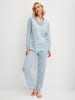 Calida Pyjama in riviera blue