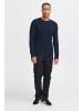 !SOLID Strickpullover SDKarl 21102378ME Strickpullover mit Perl-Strickmuster in Blau