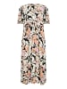 CULTURE Kleid CUaudrey Relaxed fit in Orange/Pink Flower