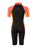 BECO the world of aquasports Neoprenanzug Neopren-Shorty BEactive Neopren Twins "Zebra Vibes" in pink-orange