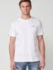 KOROSHI Kurzarm-t-shirt. in weiß