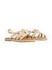 Divine Factory Sandalen mit Schnalle Gold