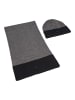 Camel Active Strickmütze und Schal in camel active Geschenkbox in Schwarz