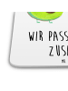 Mr. & Mrs. Panda Design Untersetzer Avocado Toast mit Spruch in Weiß