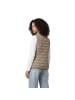 EA7 Emporio Armani Beige Polyester Ärmellose Jacke