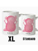 Mr. & Mrs. Panda XL Tasse Axolotl Hurra ohne Spruch in Weiß