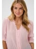 SAINT TROPEZ Bluse kurzarm KristelSZ Gerade Passform in Chalk Pink