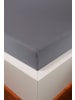 bellana jersey Spannbetttuch Bellana Boxspring Deluxe in grau