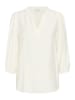 Kaffe Langarm-Bluse KAlui Regular fit in Chalk CC.