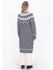 DreiMaster Women Cardigan in navy multicolor