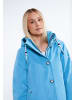 Schmuddelwedda Damen Wattierte Winterjacke in Eisblau
