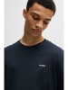 Hugo Boss Rundhals T-Shirt für Herren in marineblau