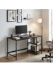 VASAGLE Computertisch Barnet in Schwarz - (B)120 x (H)76 x (T)60 cm