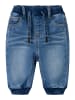 name it Thermojeans NBMBEN BAGGY R FLEECE JEANS in medium blue denim