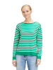 Betty Barclay Basic-Strickpullover mit Ringel in Patch Cream/Green