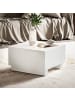 KADIMA DESIGN Couchtisch MONOBLOC 60x60x35 cm Hochglanz, Wohnzimmertisch Cube
