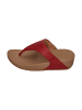 fitflop Zehentrenner LULU LEATHER TOE POST in rot