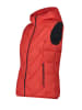 cmp Steppweste Vest Fix Hood in Rot