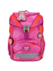 DerDieDas ErgoFlex Light - Schulranzen Set 5tlg. 800g (Neon Crazy) in Roses