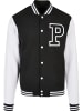 Mister Tee Mister Tee College-Jacken in blk/wht