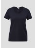 s.Oliver T-Shirt kurzarm in Blau