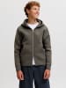 JACK & JONES Junior Kapuzenpullover in Peat