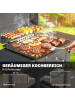 Outsunny Holzkohlegrill in Schwarz 112L x 65B x 115H cm