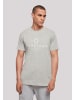 F4NT4STIC T-Shirt Downtown LA TEE UNISEX in grau meliert