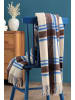 biederlack Wohndecke Arctic Check in braun