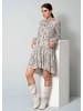 Alba Moda Modernes Freizeitkleid mit Snake-Print in offwhite
