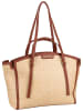 Valentino Bags Shopper Demetra 901 in Naturale/Cuoio