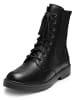 VITAFORM Hirschleder Stiefeletten in schwarz