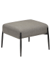 ebuy24 Pouf Glam Hellbraun 55 x 51 cm