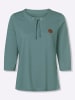 Sieh an! 3/4-Arm-Shirt in jade