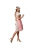 tectake Frauenkostüm Mini-Dirndl Herrenchiemsee Modell 1 in rosa