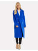 Threadbare Wollmantel THB Marley Formal Coat in Blau