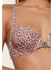 Linga Dore Linga Dore Bikini top in Leopard Druck