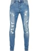  Cayler & Sons Trouser in distressed mid blue