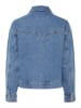 Pieces Jeansjacke in Medium Blue Denim