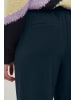 b.young Lange Business Hose Anzug Stoff Pants Wide Leg BYDANTA in Navy