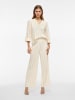 Vila Wide Leg Hose in Birch