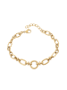 faina Women Cable Chain Link Bracelet in Gold