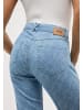 ANGELS  7/8 Jeans Jeans Darleen Crop TU mit Laser Print in bleached blue used