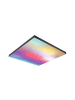 paulmann LED Panel Velora Rainbow eckig 595x595mm RGBW dimmbar in Schwarz